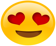 heart eyes emoji png